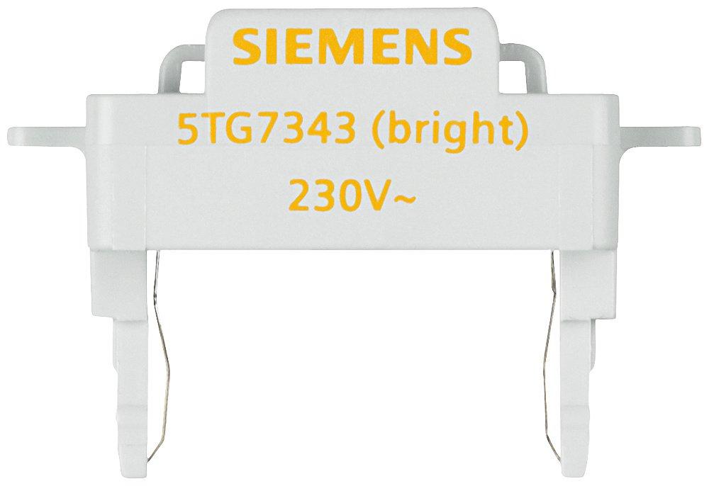 DELTA Schalter und Taster LED-Leuchteinsatz 230V/50Hz orange