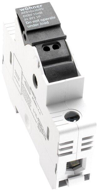 Sicherungshalter-Aufbau 1pol 31971 Gr. 10x38mm 1000V DC Photovoltaik