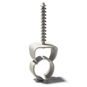 Unterputzschelle automatisch 20-25 mm / 55 mm HFF hgr