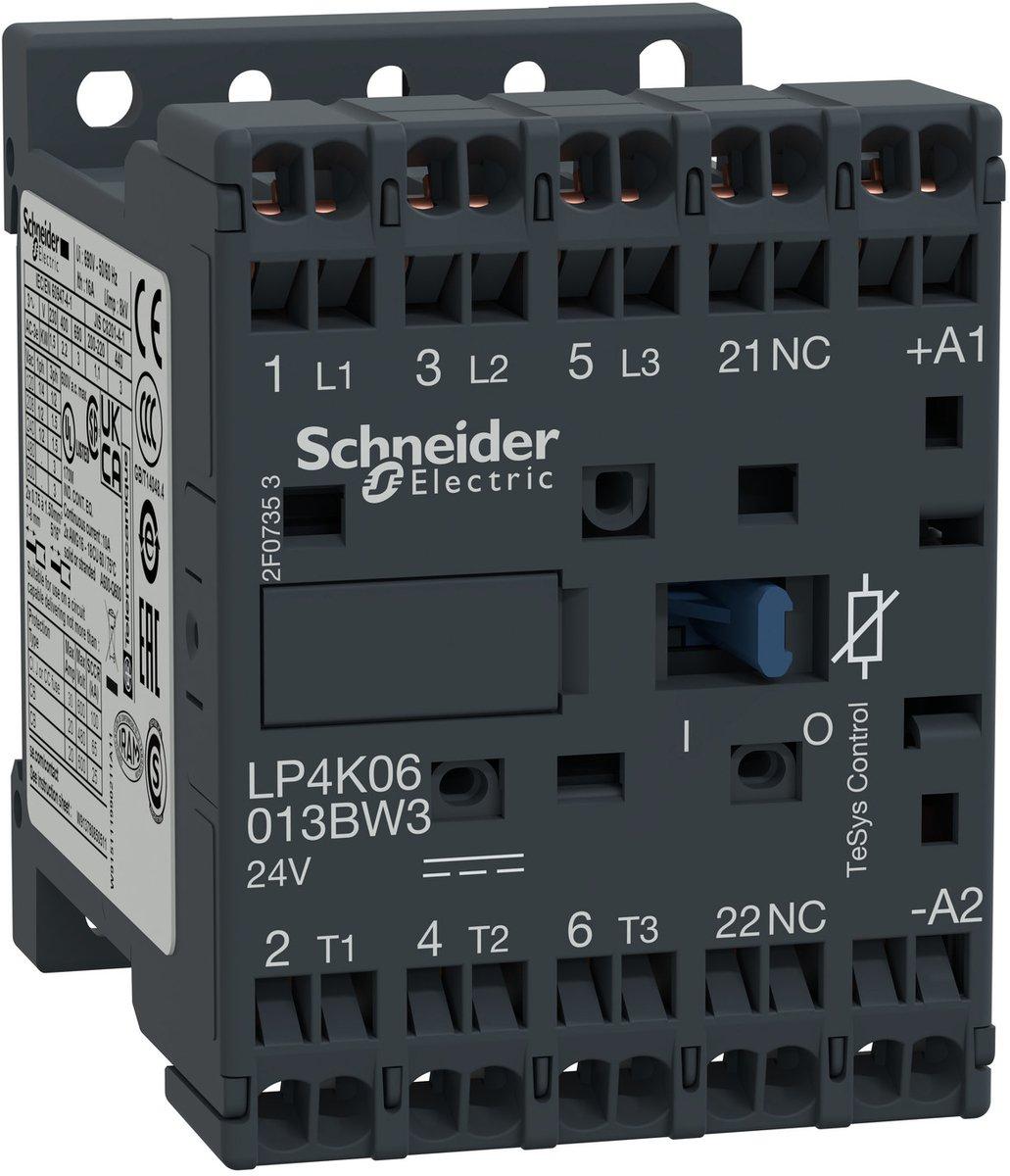 Schütz TeSys LP4 K 3P AC 3 440V 9 A Spule 24 V DC