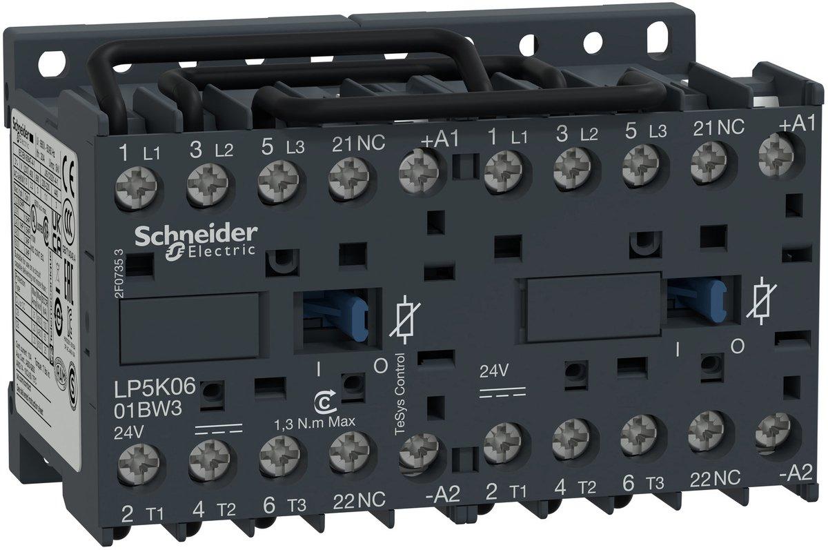 Wendeschütz TeSys LP5 K 3P AC 3 440V 6 A Spule 24 V DC