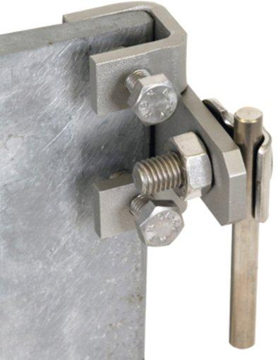 Anschlussklemme für Stahlträger waagrecht 3-18 mm St/tZn