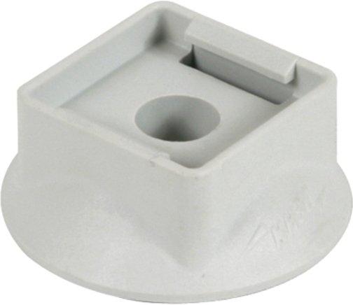 Kunststoffsockel Ø35 mm h=10 mm grau