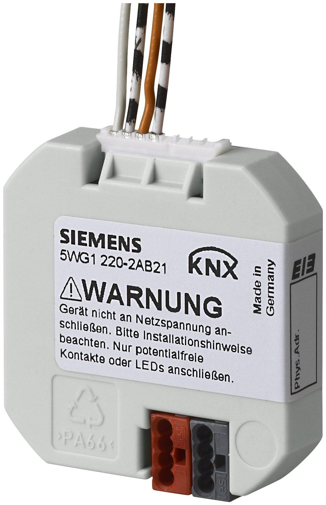 KNX Tasterschnittstelle mit Ein-und Ausgängen potentialfrei 2-fach UP