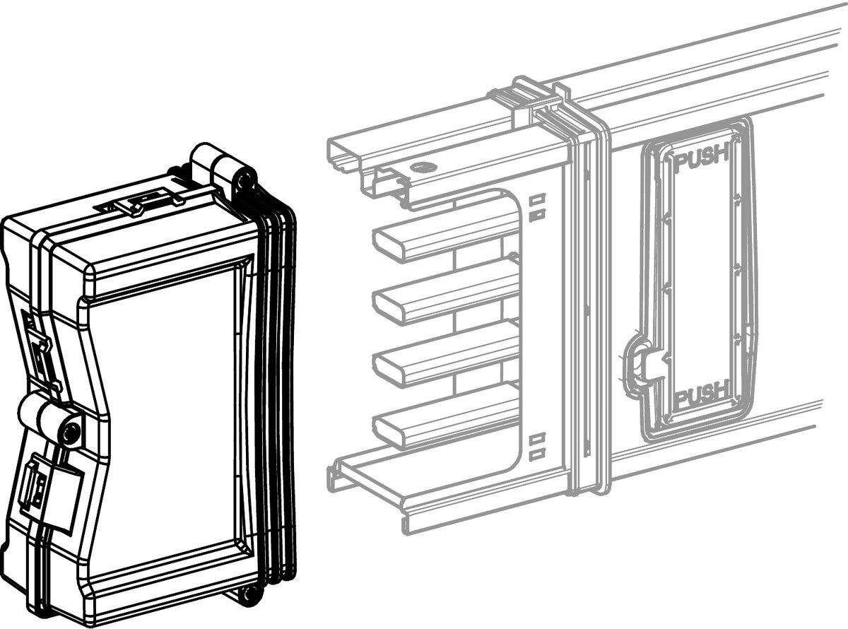 KSA Ersatzteil Endabdeckung Bauform 1 (KSA100-KSA400)