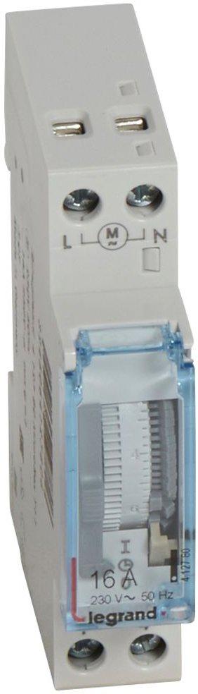 Tageszeitschaltuhr analog ohne Gangreserve MicroRex T11 230V 50Hz 1Kanal 1TE