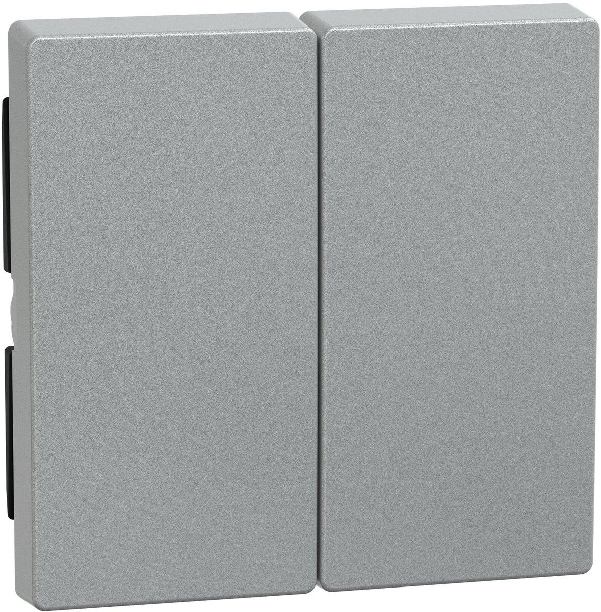 Wippe für Rollladenschalter und -taster aluminium