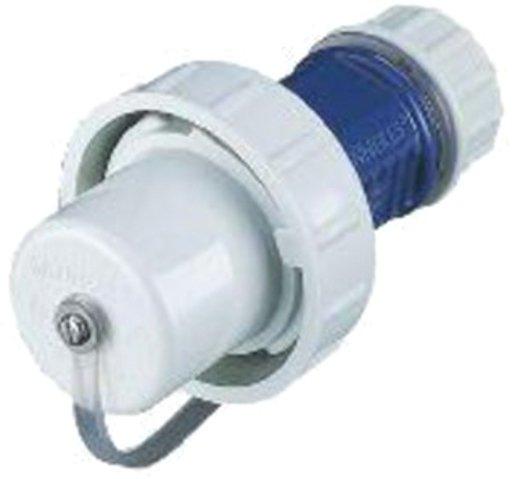 Schuko-Stecker blau 16A 16A 2P+E IP68