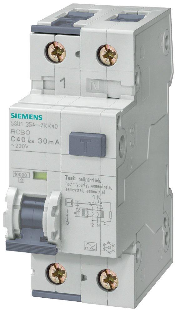 Kombination FI-Schalter/Leitungsschutzschalter 30MA 1+N-P B13 10KA G