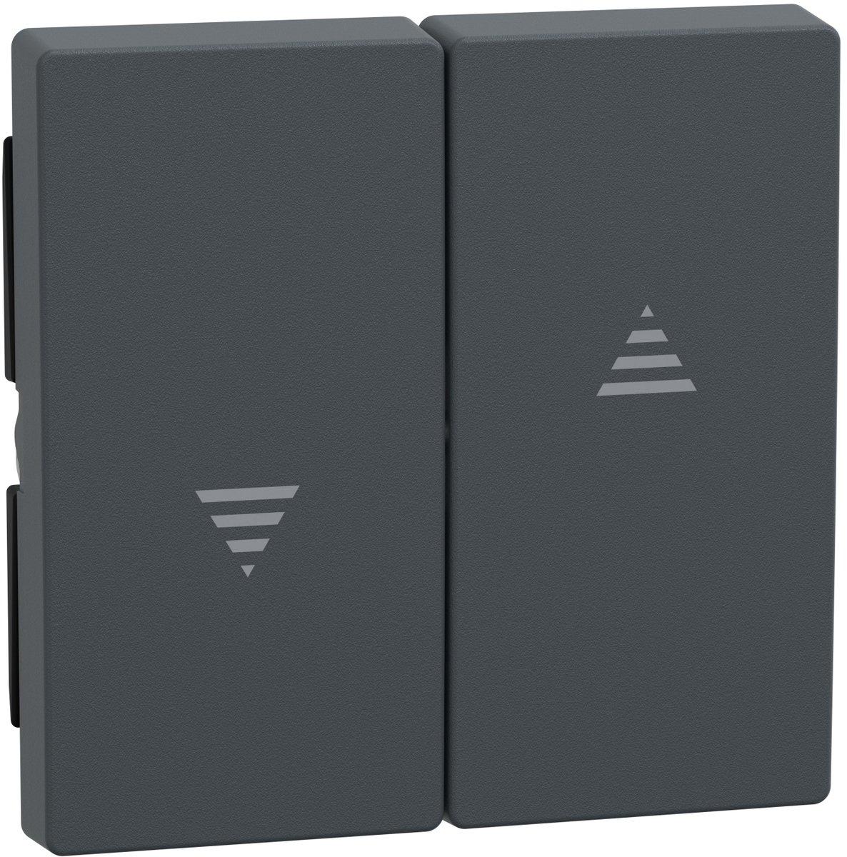 Wippe für Rollladenschalter und -taster anthrazit