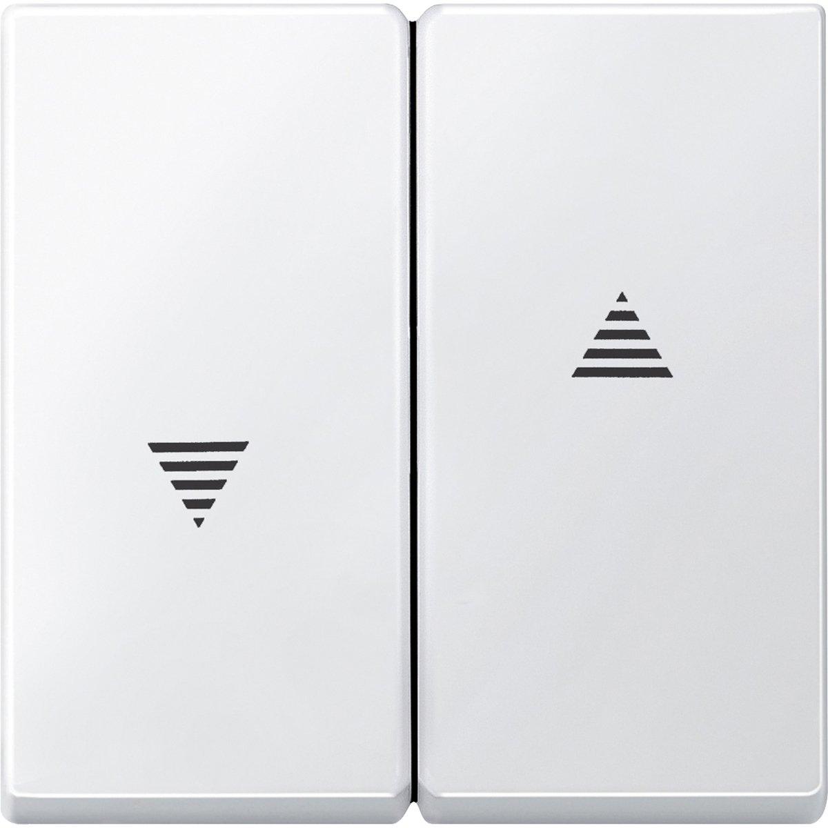 Wippe für Rollladenschalter und -taster polarweiß