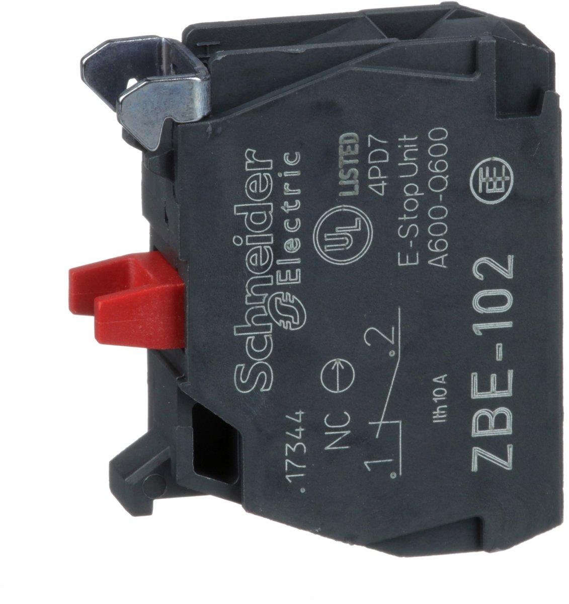 Hilfsschalterblock für Drucktaster Ø 22 mm 1Ö