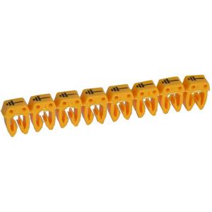 Kennzeichnungssystem CAB 3 f. Leiterquerschn. 0,15-0,5 mm² Symbol: ERDE schwarz