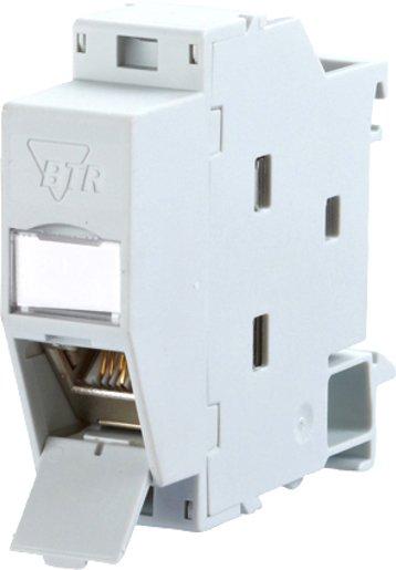 Anschlusseinheit Trägerschiene TH35 REGplus IP20 E-DAT modul lightgrau