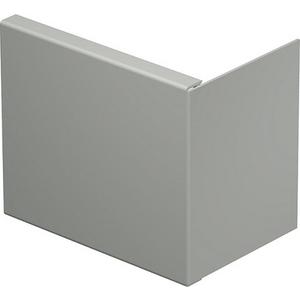 Endstück 100x130mm PVC cremeweiß RAL 9001