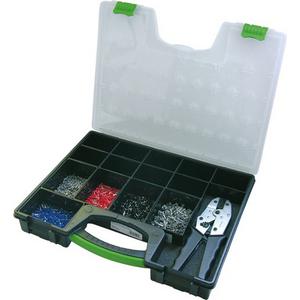 Aderendhülsensortiment Farbserie III mi t Zange