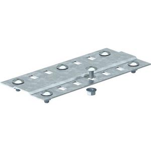 Stoßstellenleiste breit mit 2 Befestigungen B150mm St FS