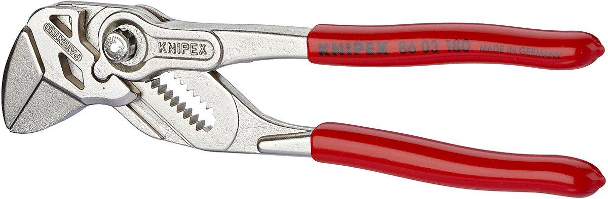 Parallelzange für Modul und Stecker 3/8 Zoll metallisch/rot