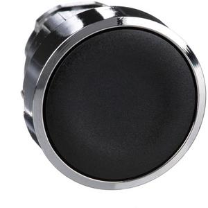 Drucktaster Ø 22 mm bündig schwarz ZB4-BA2
