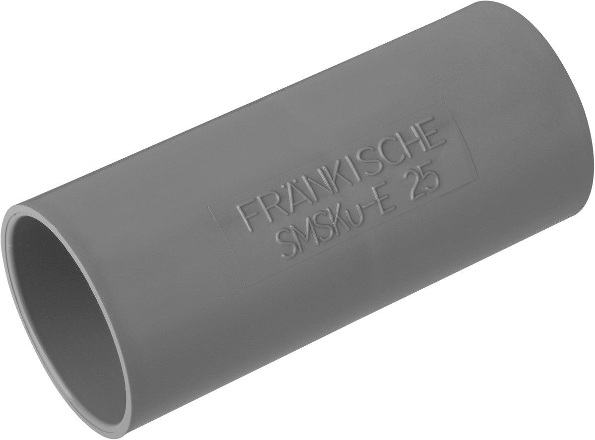 Kunststoff Steckmuffe 20 grau