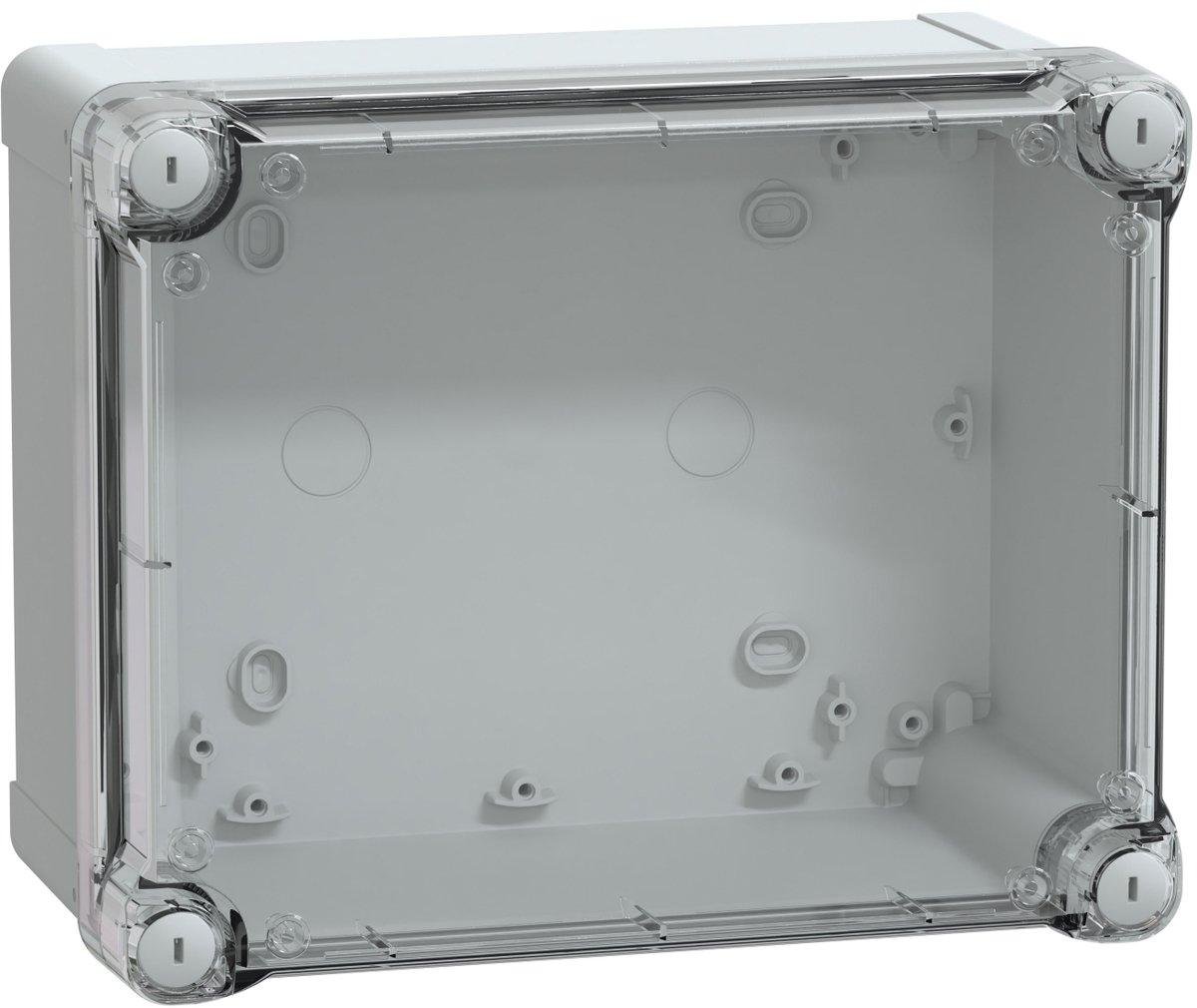 PanelSeT TBS - ABS-Gehäuse mit durchs. Abdeckung H40 H241xB194xT127mm
