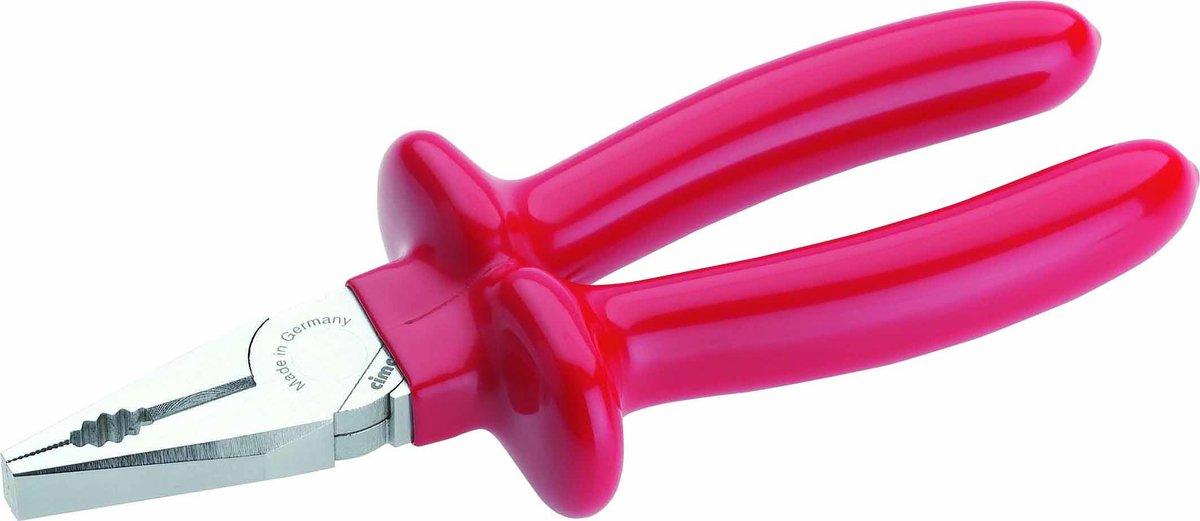 1000 V Kombinationszange DIN ISO 5746 Länge 185mm mit flachen Backen