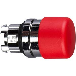 Pilzdrucktaster Frontel. Harmony XB4 22mm rot Pilz 30mm unbeschriftet tastend