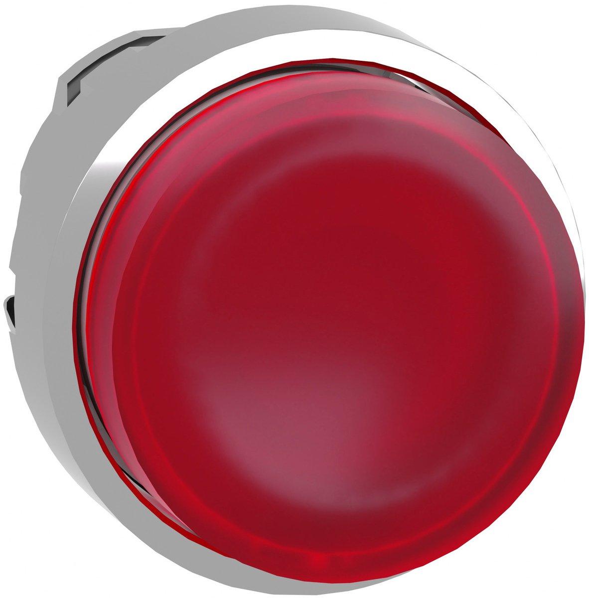 Leuchttaster vorstehend rot für LED ZB4-BW143