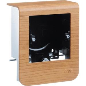 Geräteträger universal design SL 20x55 Dekor buche