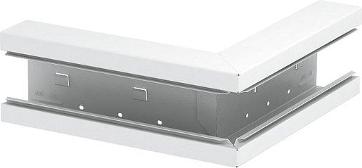 Außeneck symmetrisch 70x130mm St reinweiß RAL 9010