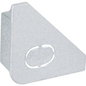Duo Profil Cap Endkappe 2er Pack Kunststoff Alu matt