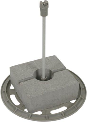 DEHNIso-DLH-Set +Grundplatte Betonstein,Distanzstab s= 25cm