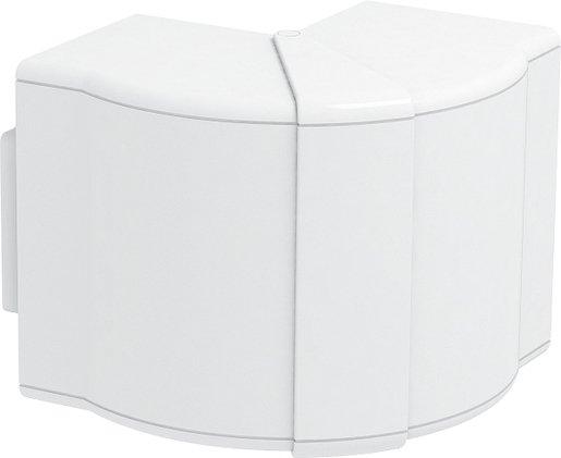 Außeneck variabel 70x110mm PC/ABS reinweiß