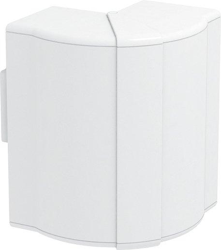 Außeneck variabel 70x170mm PC/ABS cremeweiß