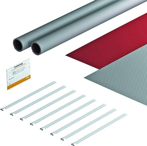 Bandagenset für Photovoltaik 550x380 grau / rot