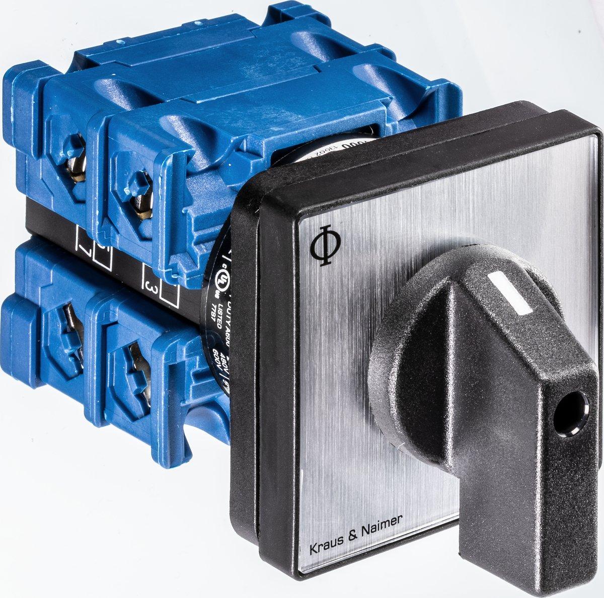 Ausschalter 1polig 60° 4-Lochbefestigung