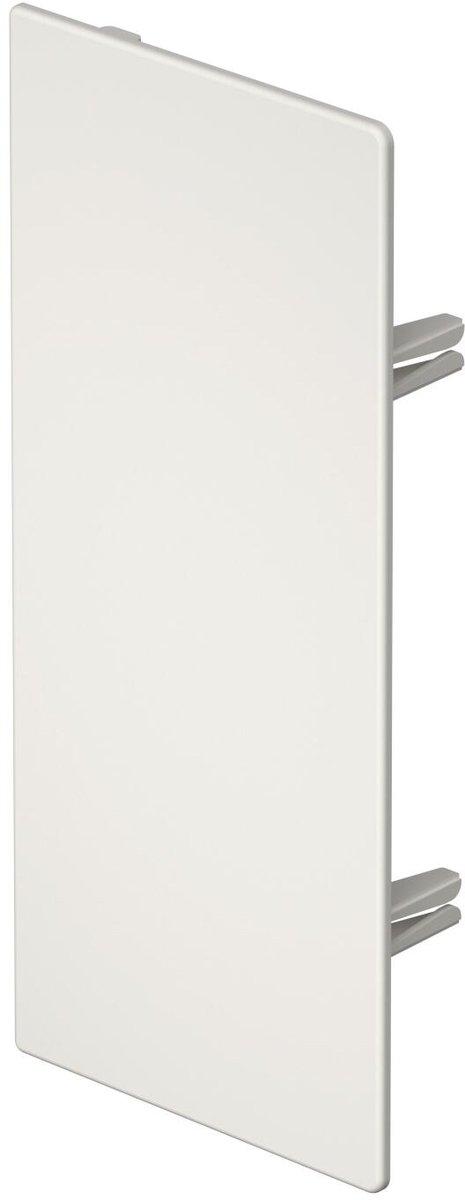Endstück 100x230mm PVC reinweiß RAL 9010