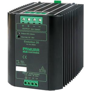 Evolution 3-phasig. 360-520V AC / 22-28V DC / 20 A 2-Phasen-Betrieb