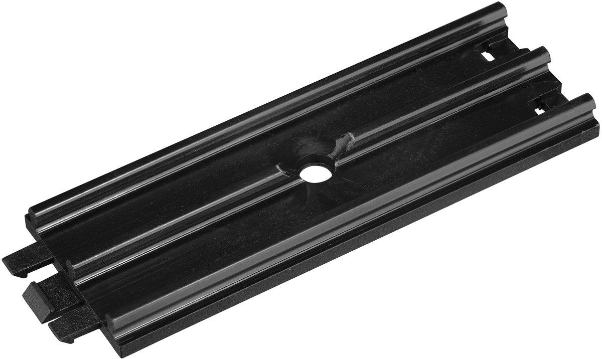 ReMo click Befestigungsschiene PVC sw
