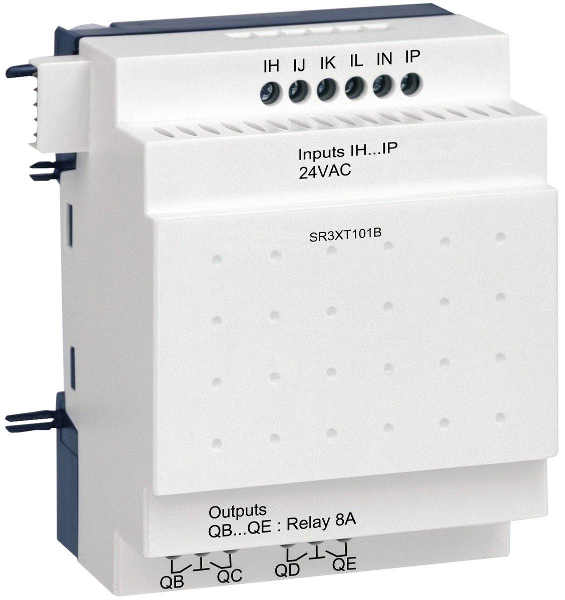 Dig. E/A-Erweiterungsmodul 10 E/A 24 V AC für Zelio Logic