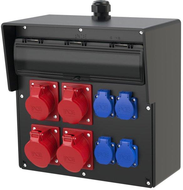 Vollgummi-Wandverteiler Bruck BV 2x32/5 2x16/5 4xSSD M32o H MöP