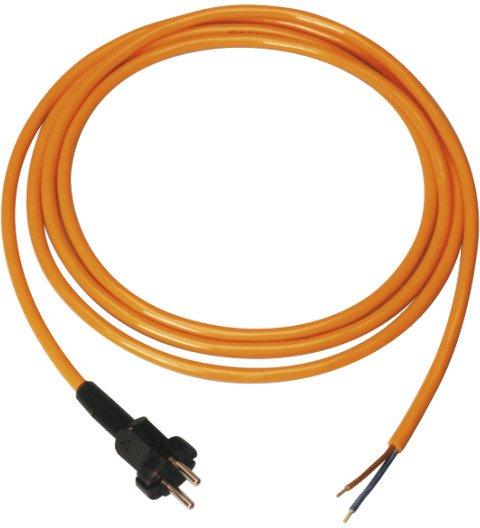 Geräteleitung PUR 2x 1,0 mm² 5 m orange IP20