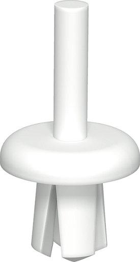 Spreizniet Größe 1 Ø 4,5mm PP lichtgrau RAL 7035