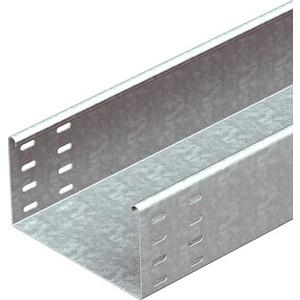 Kabelrinne SKSU ungelocht mit Verbinderlochung Stahl bandverzinkt110x400x3000mm