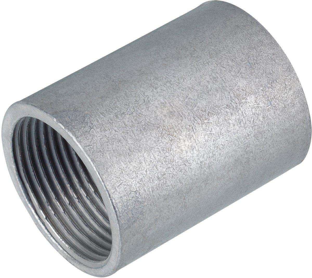 Gewindemuffe Außen Ø 22mm Stahlrohr 20 verzinkt funktionserhalt