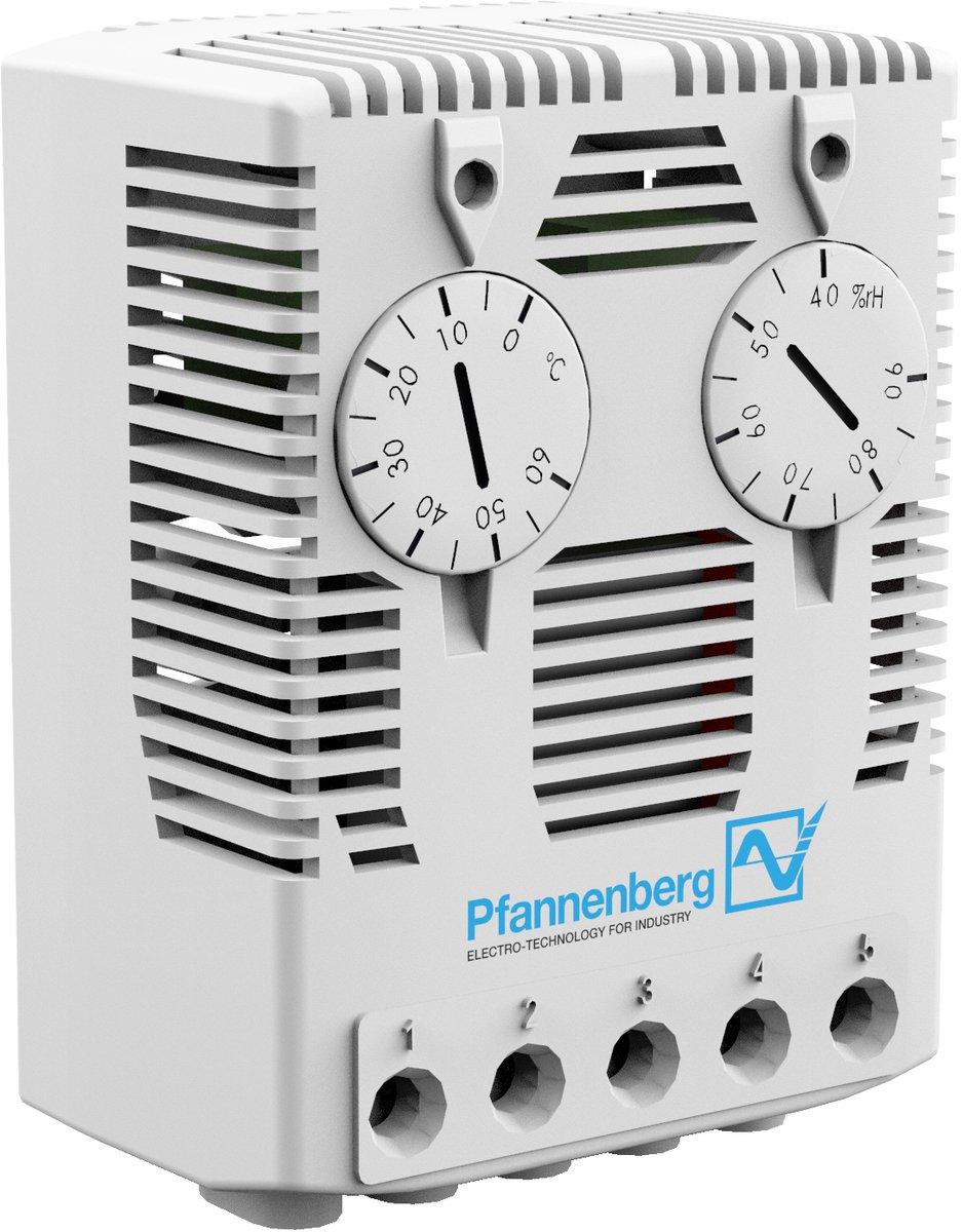 Elektr. Hygrostat / Thermostat Kombi Wechselkontakt für Schaltschränke