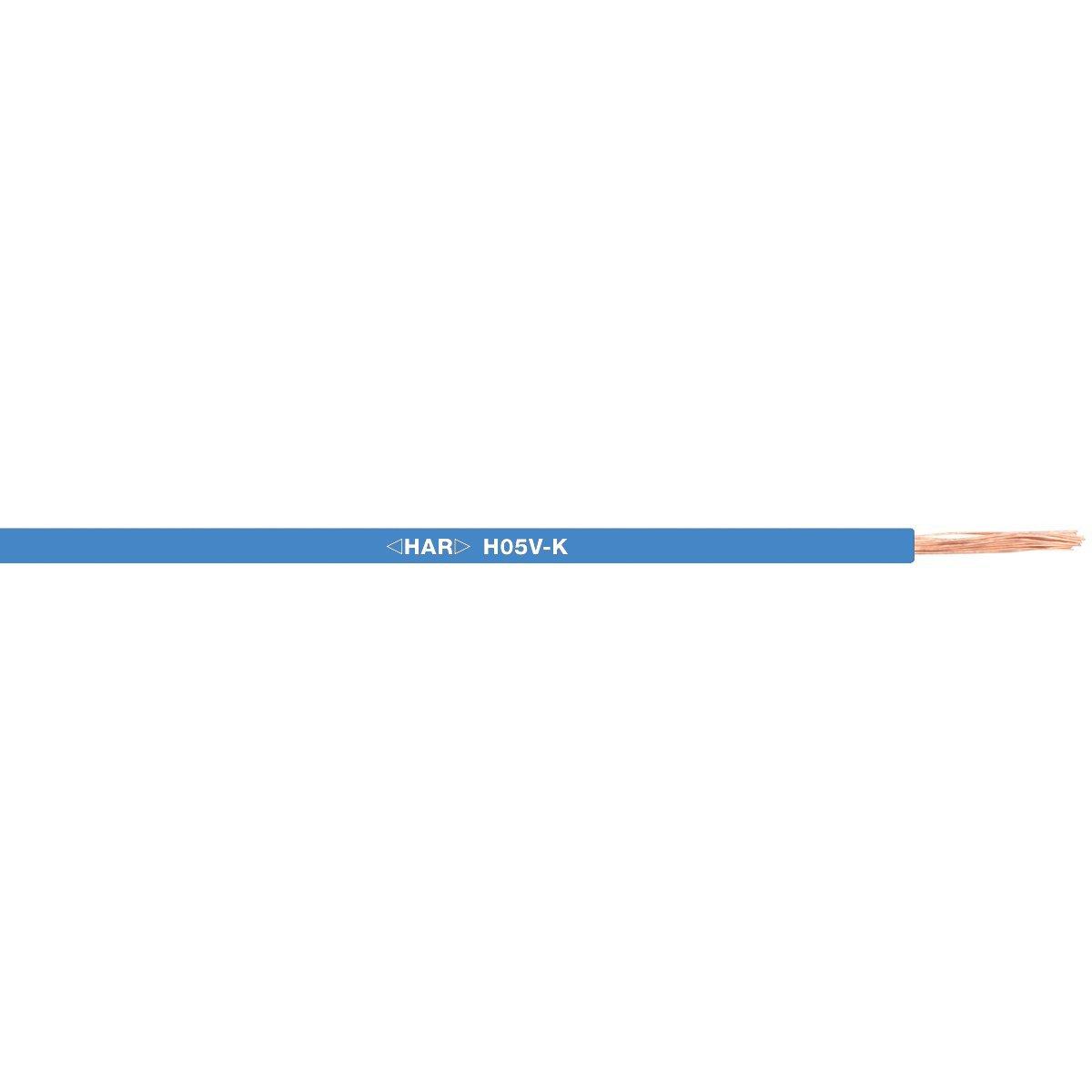 PVC Aderleitung 0,75 mm² blau 100m Bund