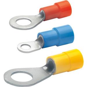 Isolierter Quetschkabelschuh DIN 46237 gelb