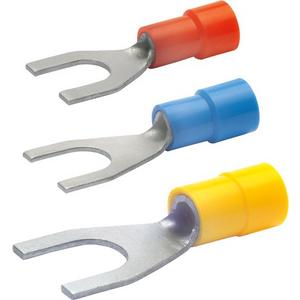 Isolierter Quetschkabelschuh DIN 46237 rot