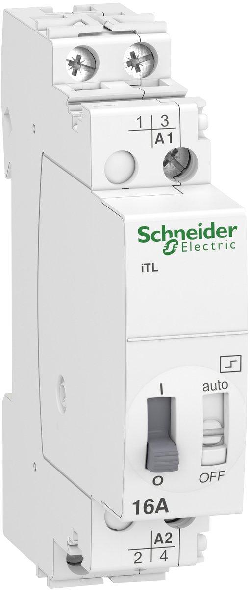 Fernschalter iTL 2p 2 S 16A Spule 110 VDC 230-240 VAC 50/60Hz